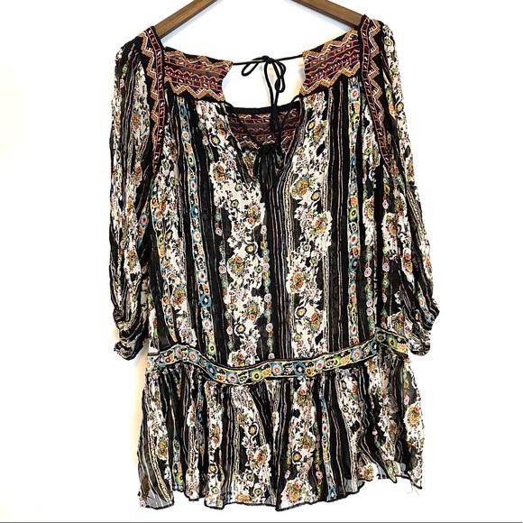 Free People Dance Magic Tunic in Black - Picture 8 of 9
